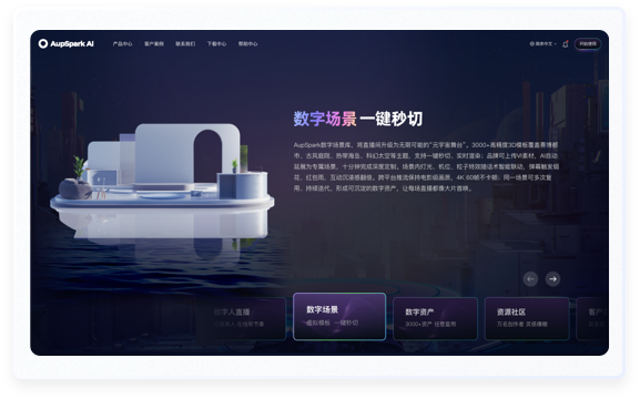 數(shù)字直播AI大模型設(shè)計(jì)亮點(diǎn)-一屏盡覽高清動(dòng)態(tài)數(shù)字場(chǎng)景