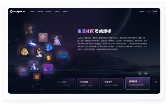 數(shù)字直播AI大模型設(shè)計(jì)亮點(diǎn)-左圖右文社區(qū)資源預(yù)覽